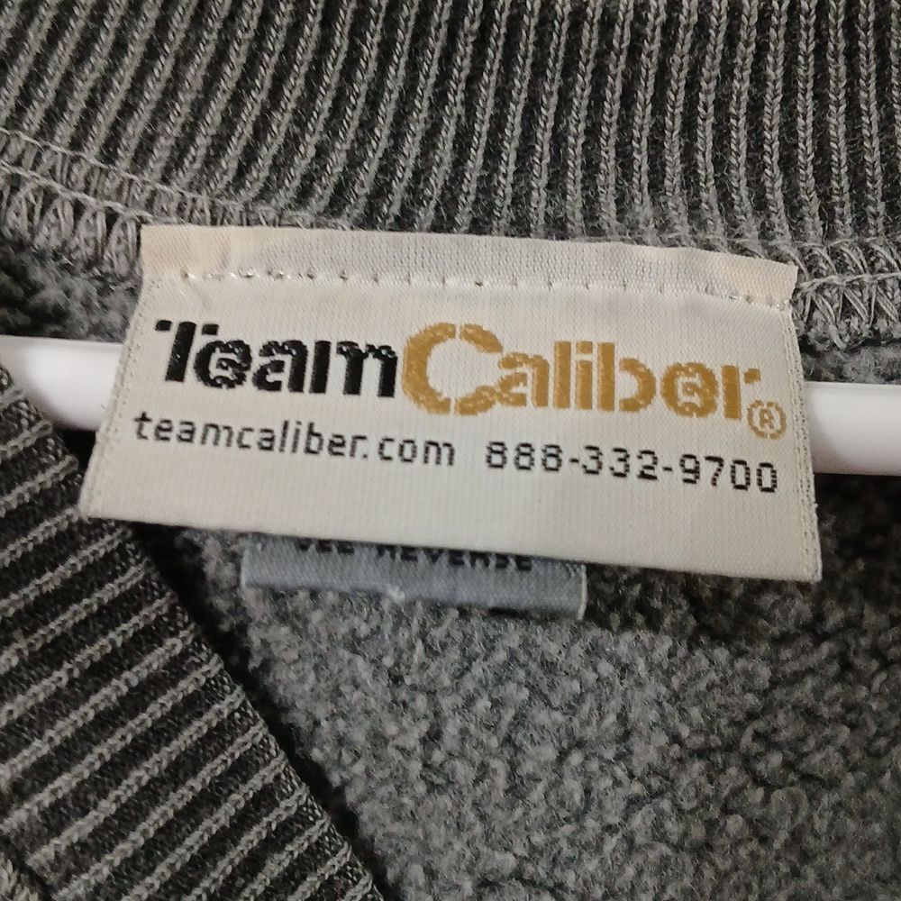 Team Caliber Roush Racing gray sweatshirt Sz L EUC - Picture 5 of 7